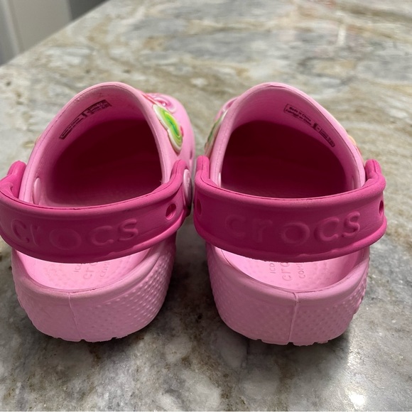 Kid’s Crocs Hearts Light Up Clogs Girls C6 - Picture 9 of 12